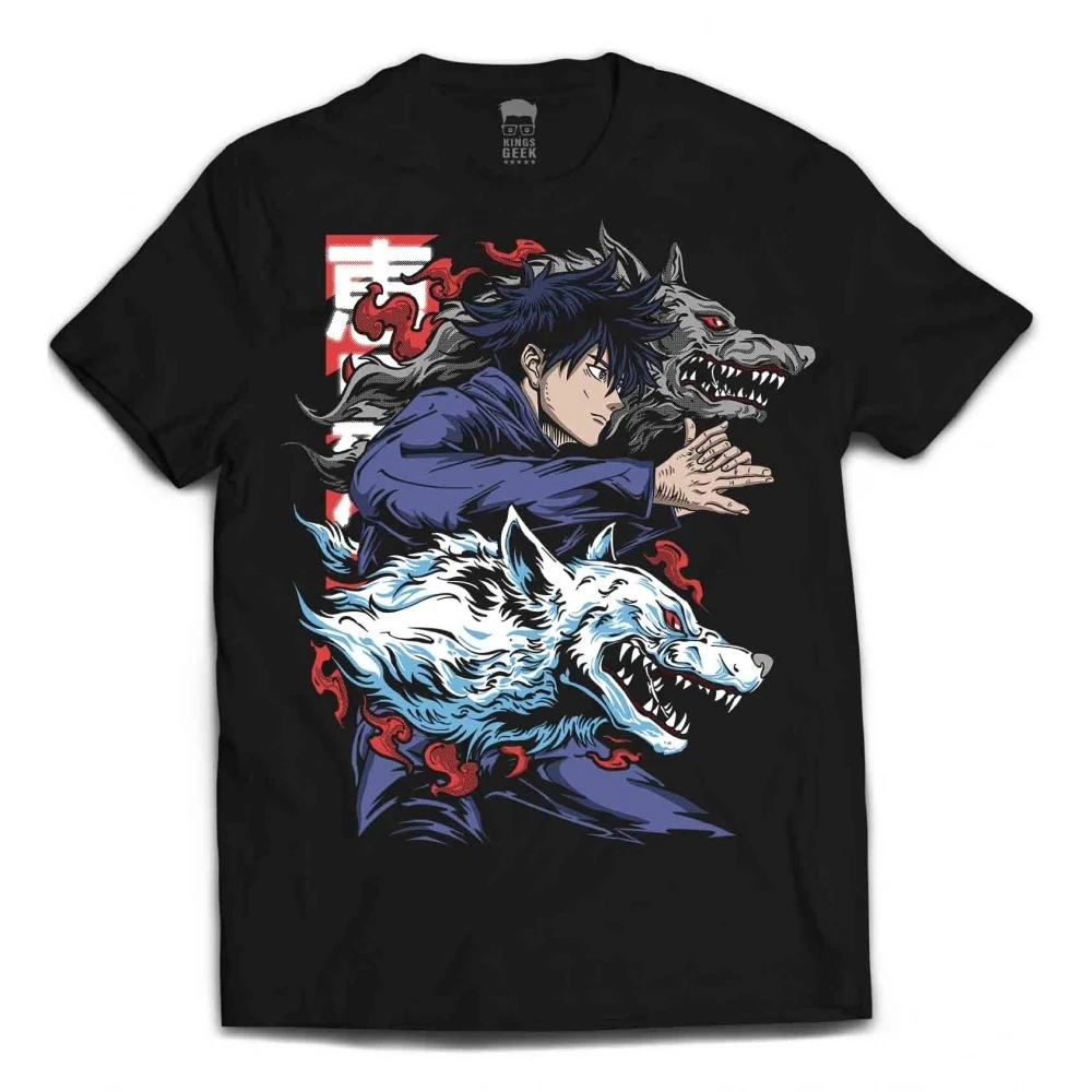 Camiseta Jujutsu — Megumi Fushiguro