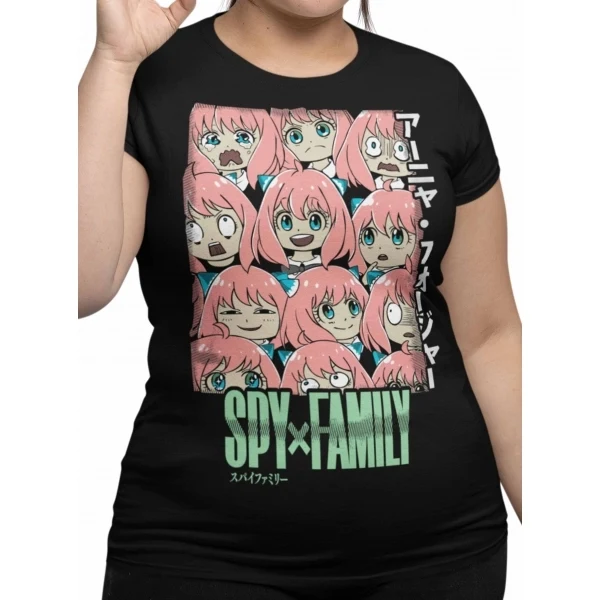 Camiseta Spy x Family Faces
