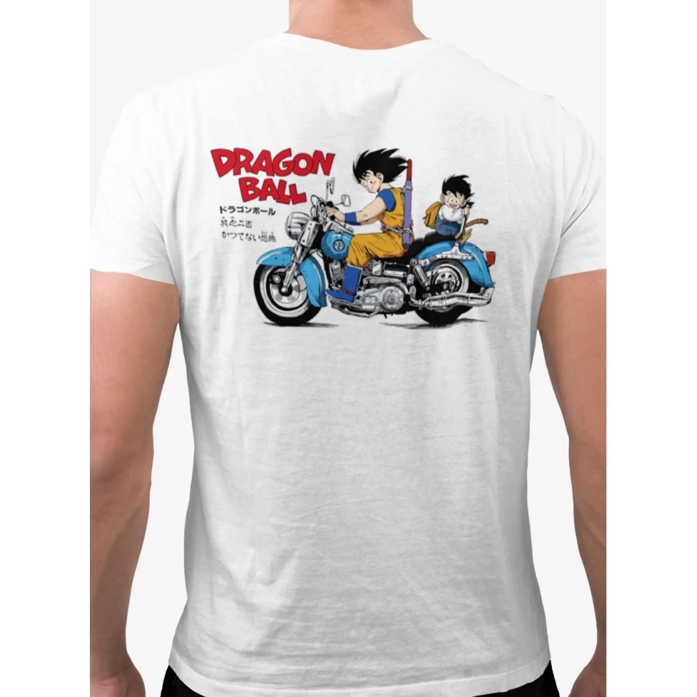Camiseta Dragon Ball — Gohan Motorcycle