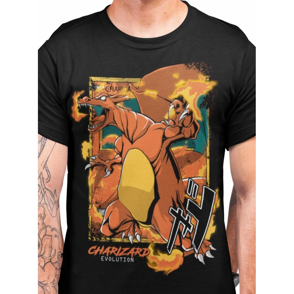 Camiseta Evolution — Charizard
