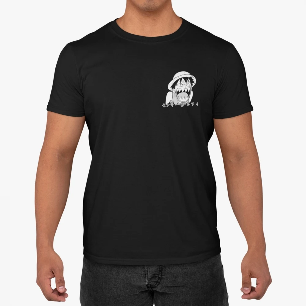 Camiseta One Piece — Monkey D. Luffy — frente