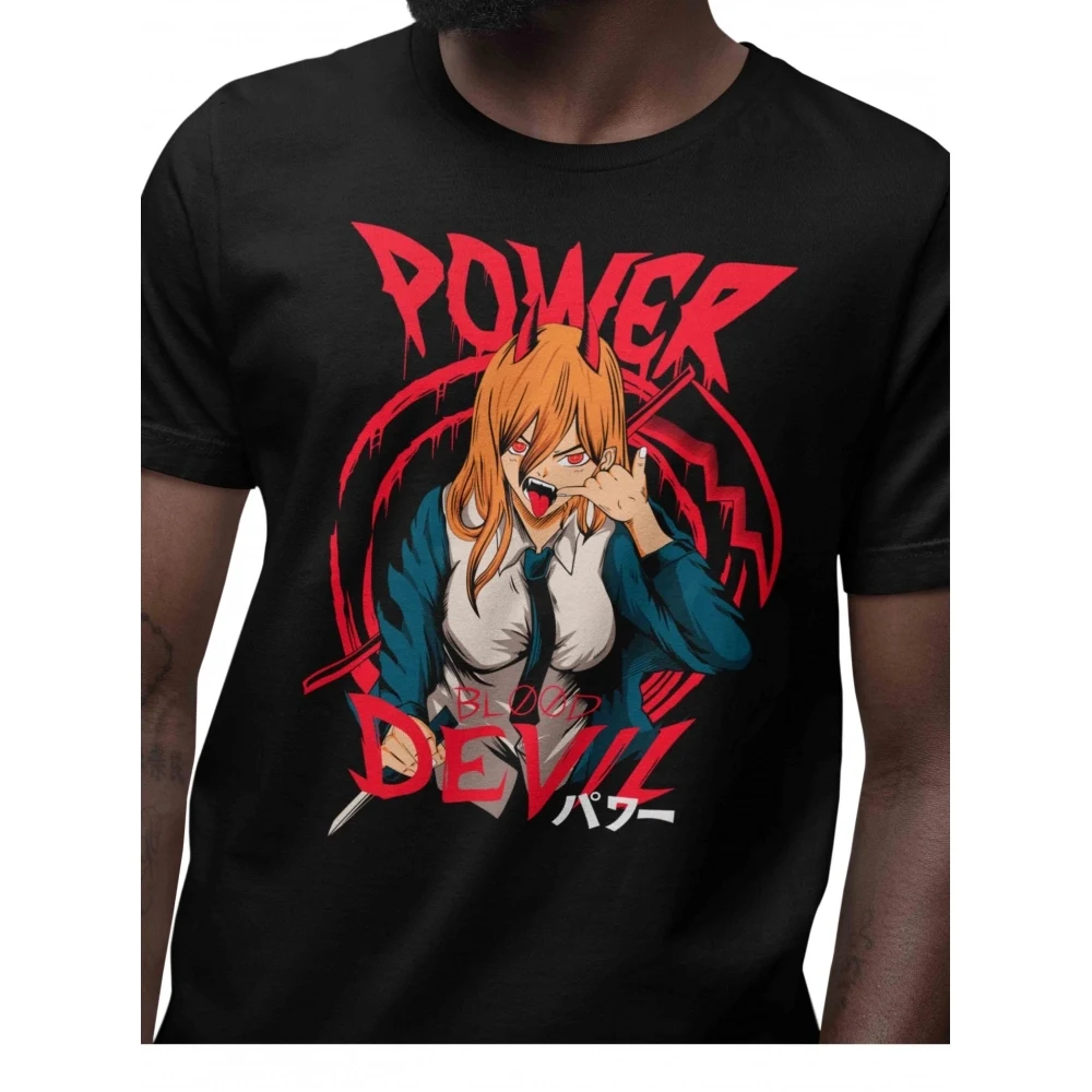 Camiseta Power — Chainsaw Man