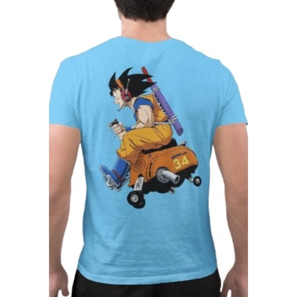 Camiseta Dragon Ball — Goku Scooter