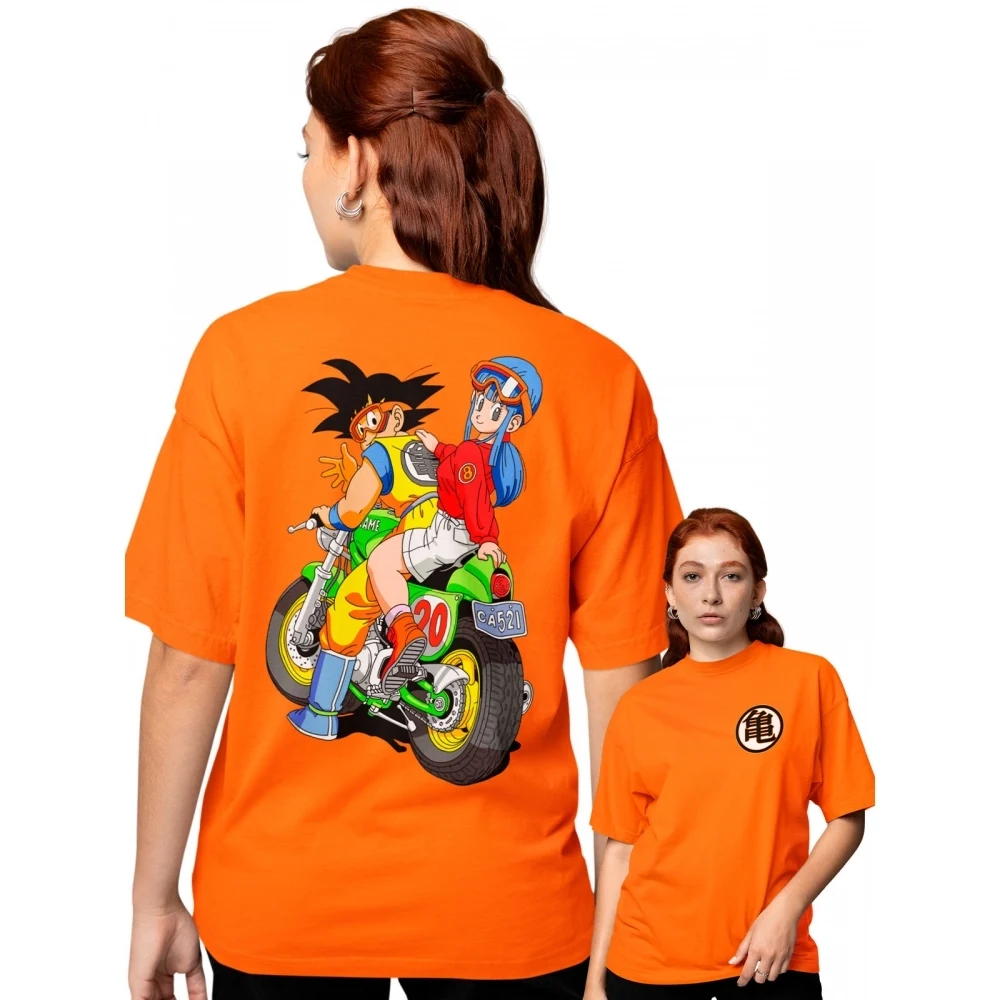 Camiseta Bulma and Goku — Dragon Ball