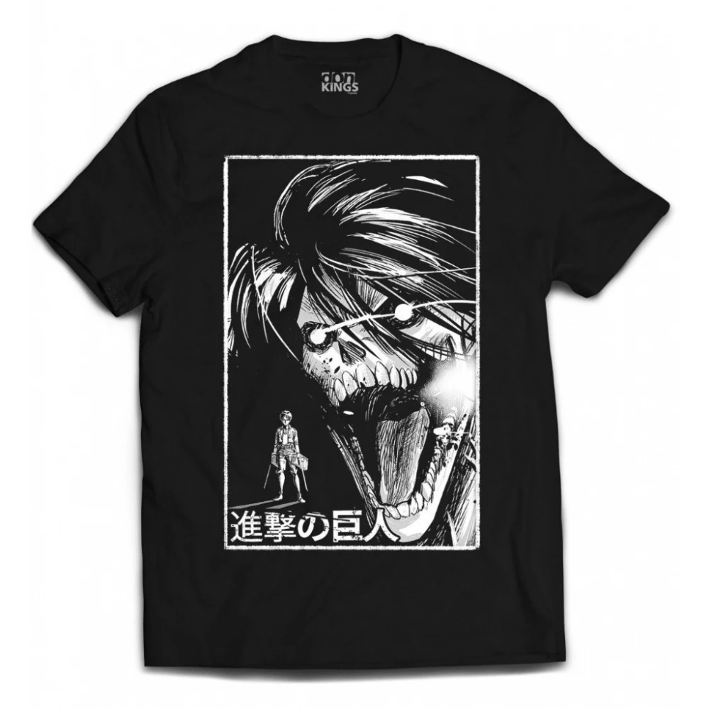 Camiseta Eren Mangá — Attack On Titan