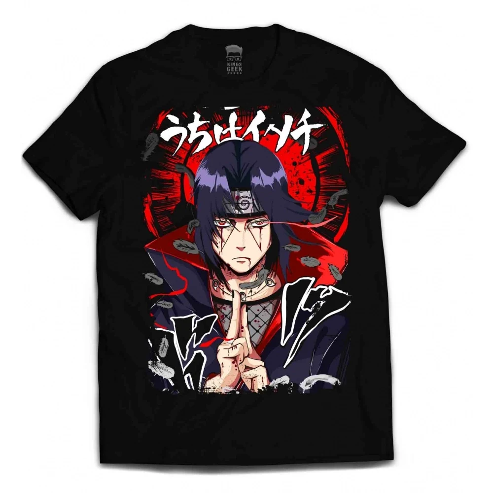 Camiseta Naruto — Itachi Genkai