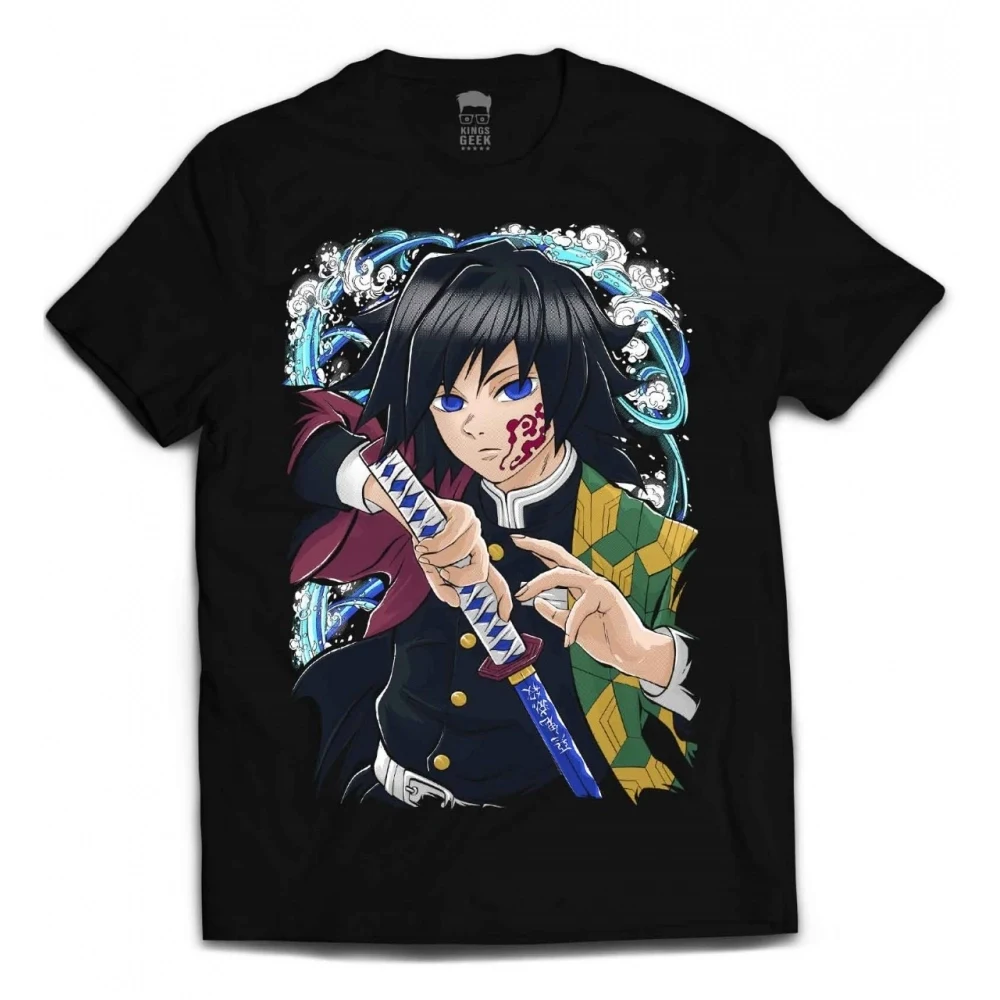 Camiseta Demon Slayer — Giyu Tomioka