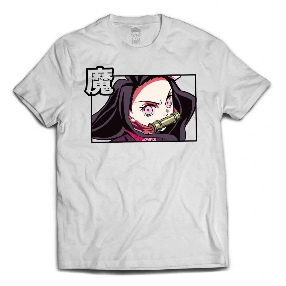 Camiseta Demon Slayer — Nezuko Quadro