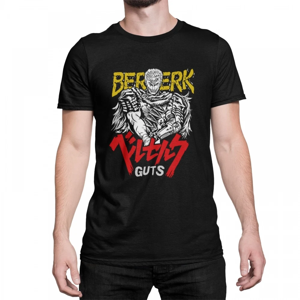 Camiseta Berserk — Espadachim Negro