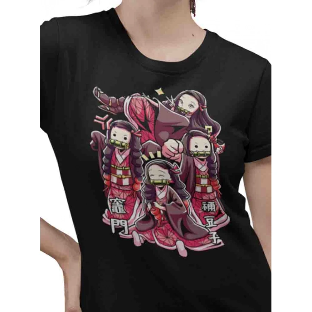 Camiseta Demon Slayer — Nezuko Mini