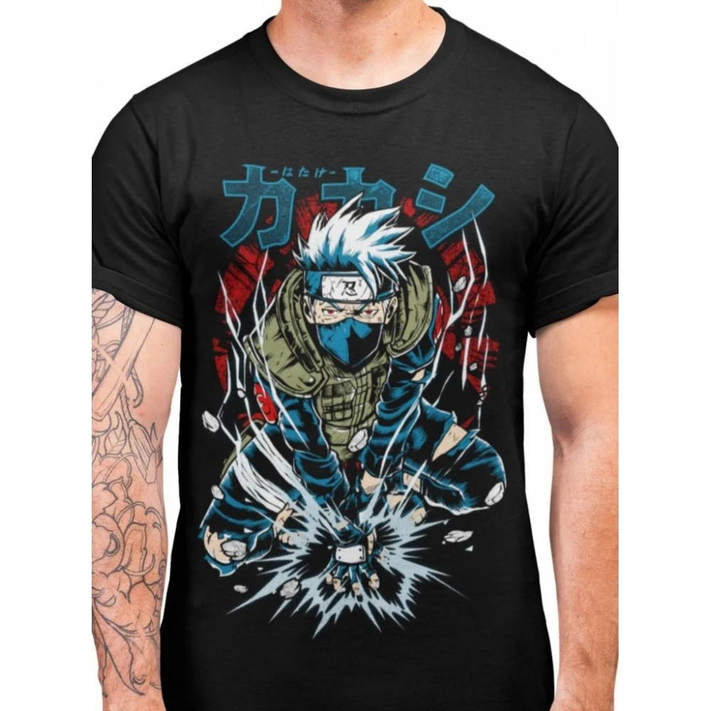 Camiseta Naruto — Kakashi Raikiri