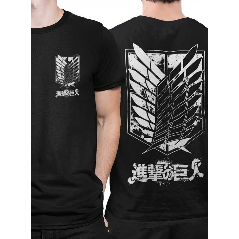 Camiseta Tropa de Exploração Escudo — Attack On Titan