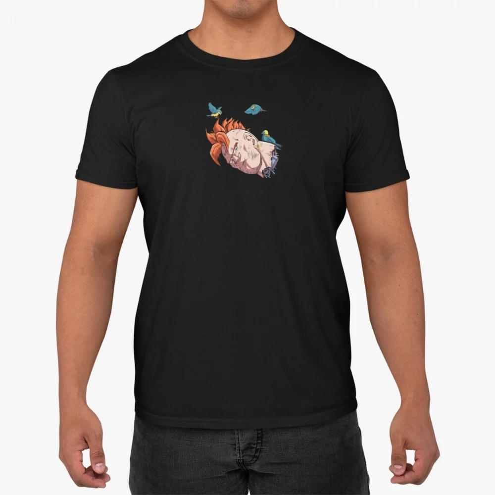 Camiseta Dragon Ball — Androide 16 Head