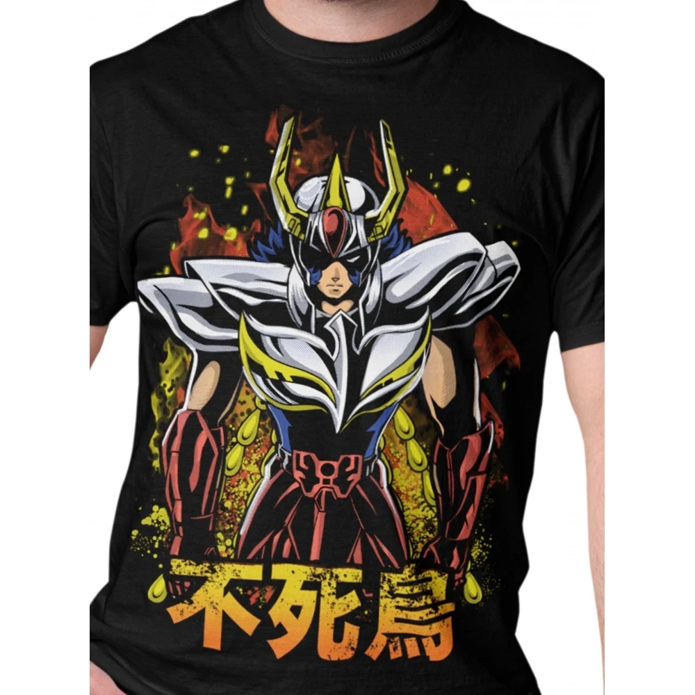 Camiseta Cavaleiros do Zodíaco — Ikki de Fenix