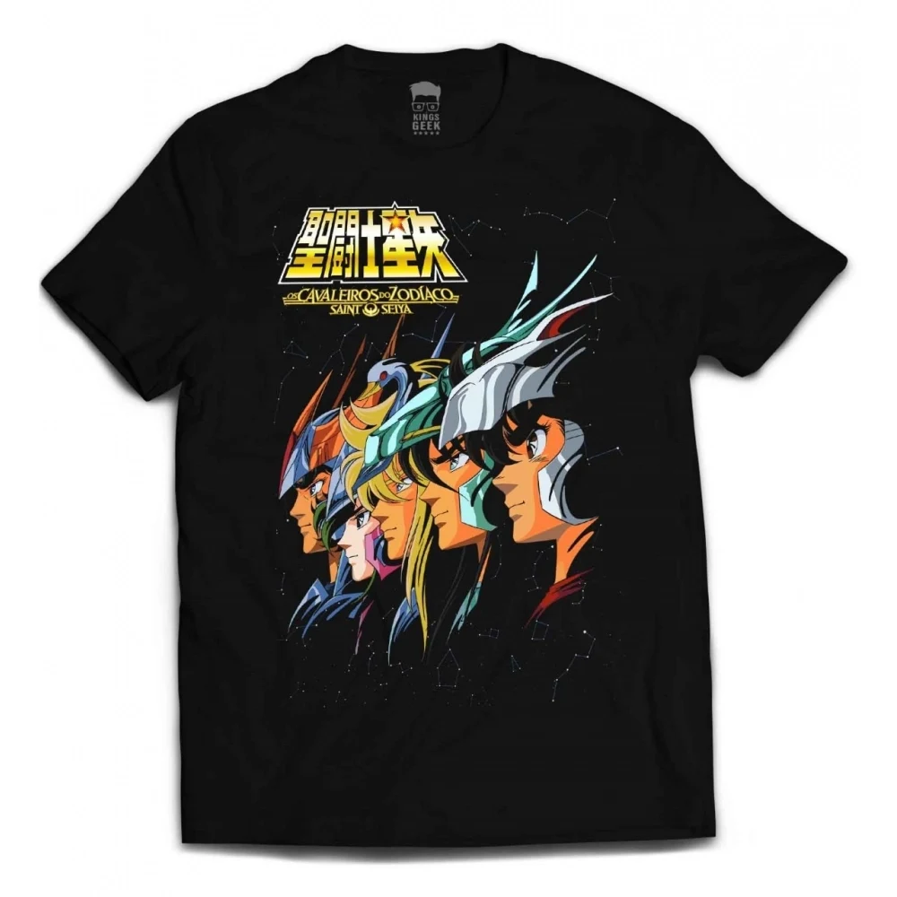 Camiseta Cavaleiros do Zodíaco — Saint Seiya