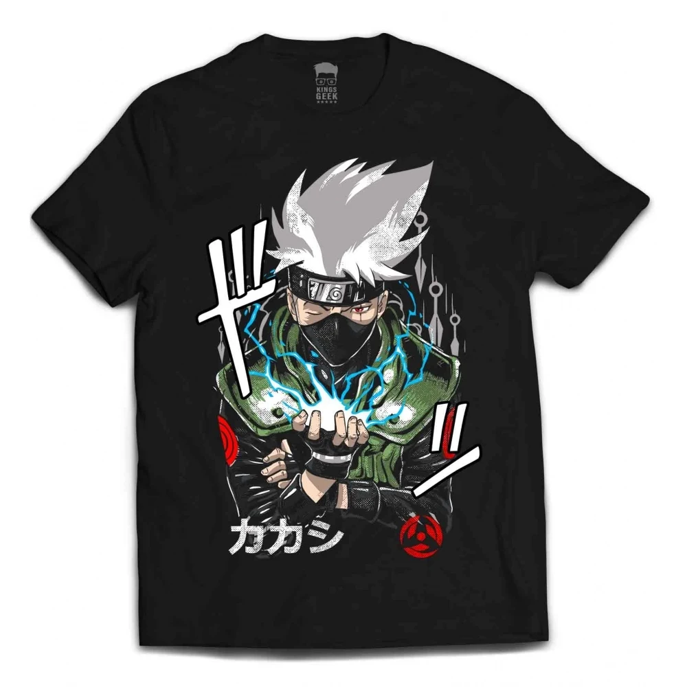 Camiseta Naruto — Kakashi Power