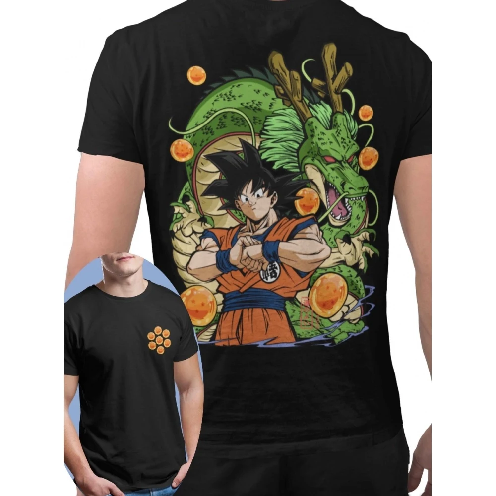 Camiseta 7 Esferas do Dragão — Dragon Ball