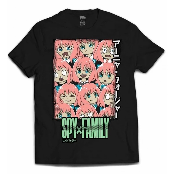 Camiseta Spy x Family Faces