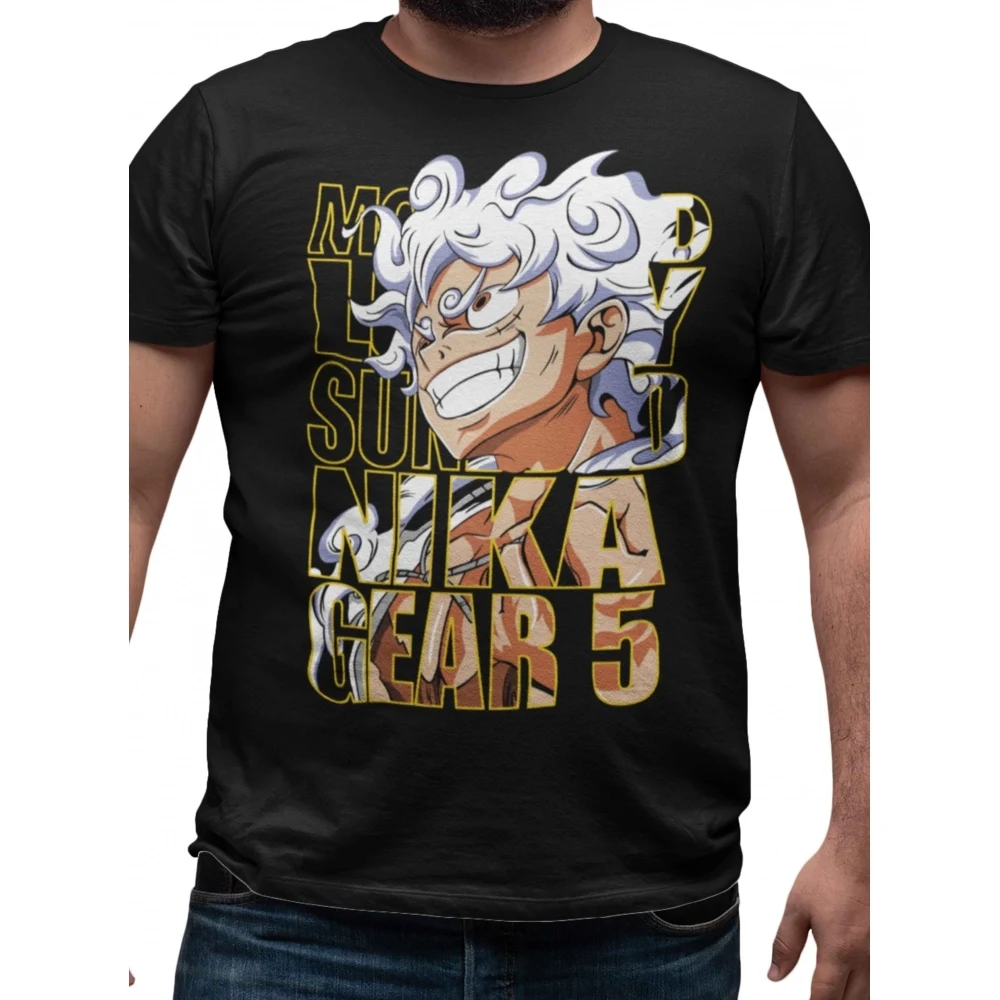 Camiseta One Piece — Luffy Sund God