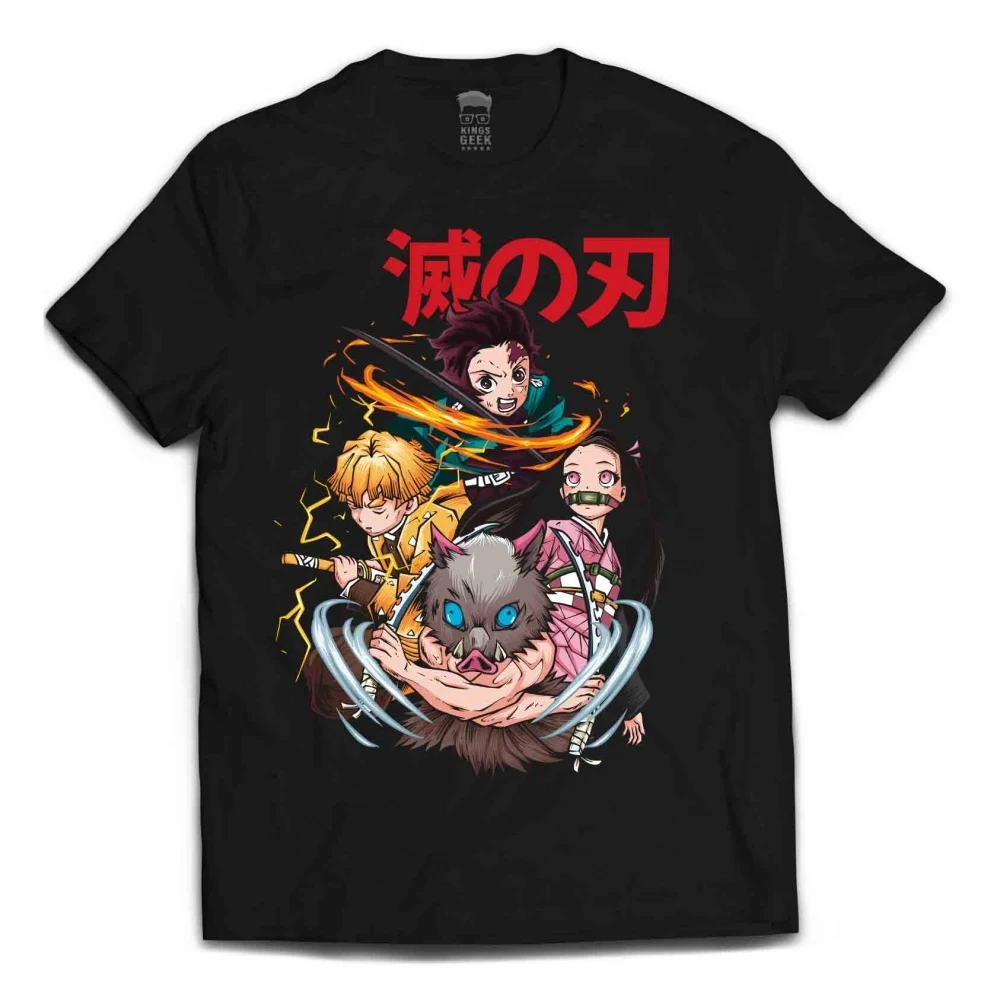 Camiseta Demon Slayer — Group