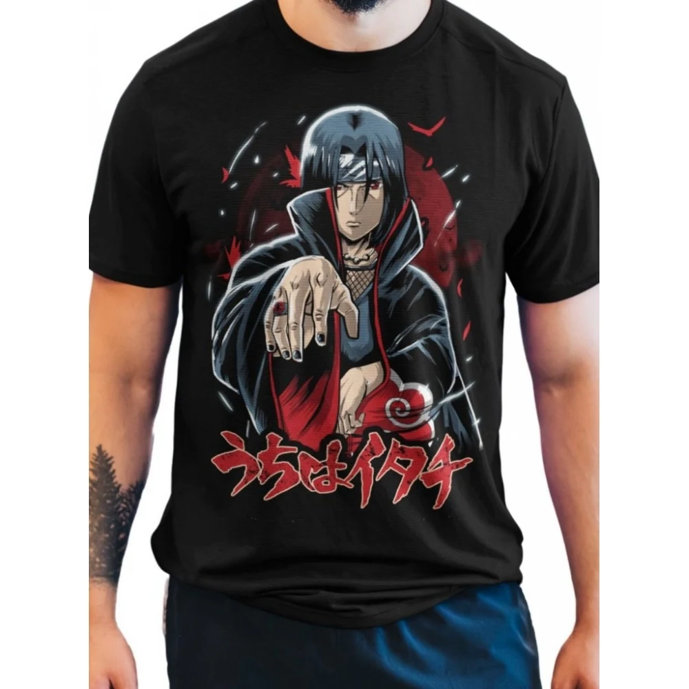 Camiseta Naruto — Itachi Lua