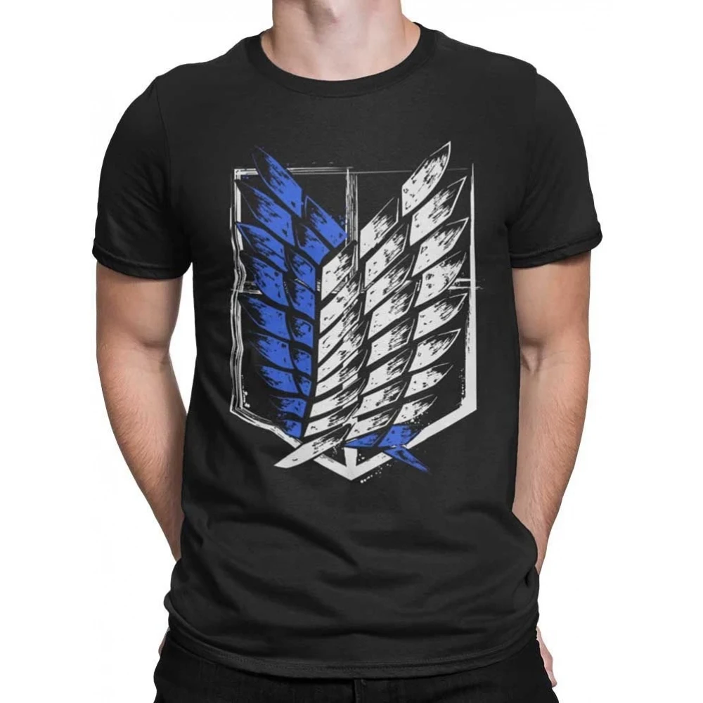 Camiseta Attack On Titan — Tropa de Exploração Emblem