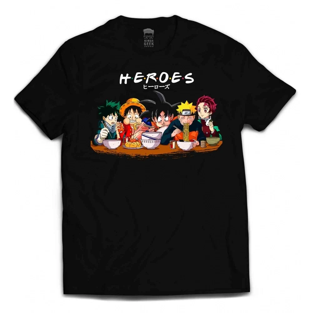Camiseta Heroes Friends
