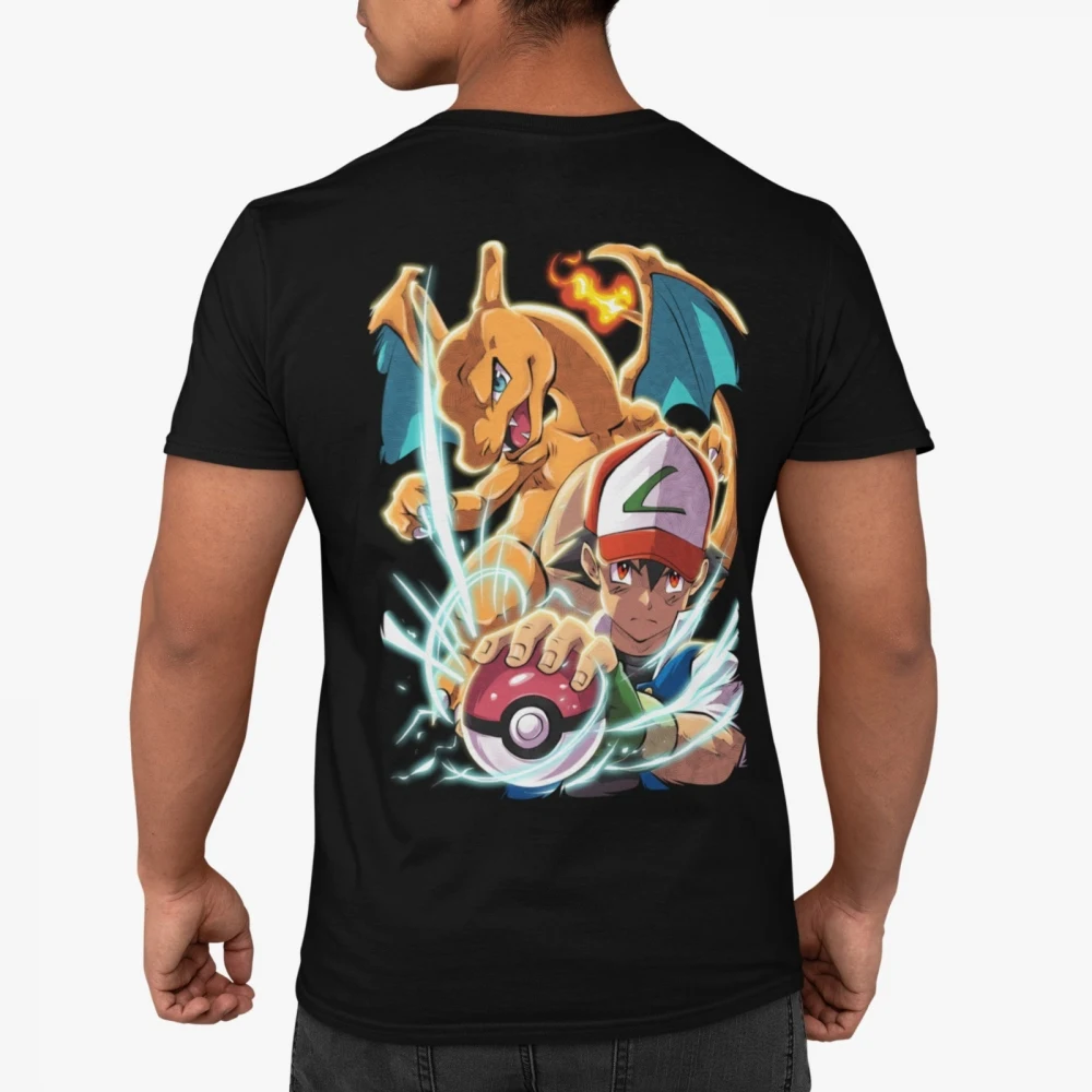 Camiseta Pokémon — Pokeboll Ash