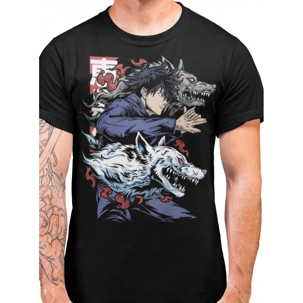 Camiseta Jujutsu — Megumi Fushiguro