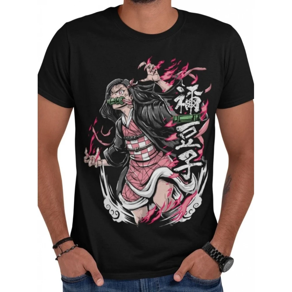 Camiseta Nezuko Ataque — Demon Slayer