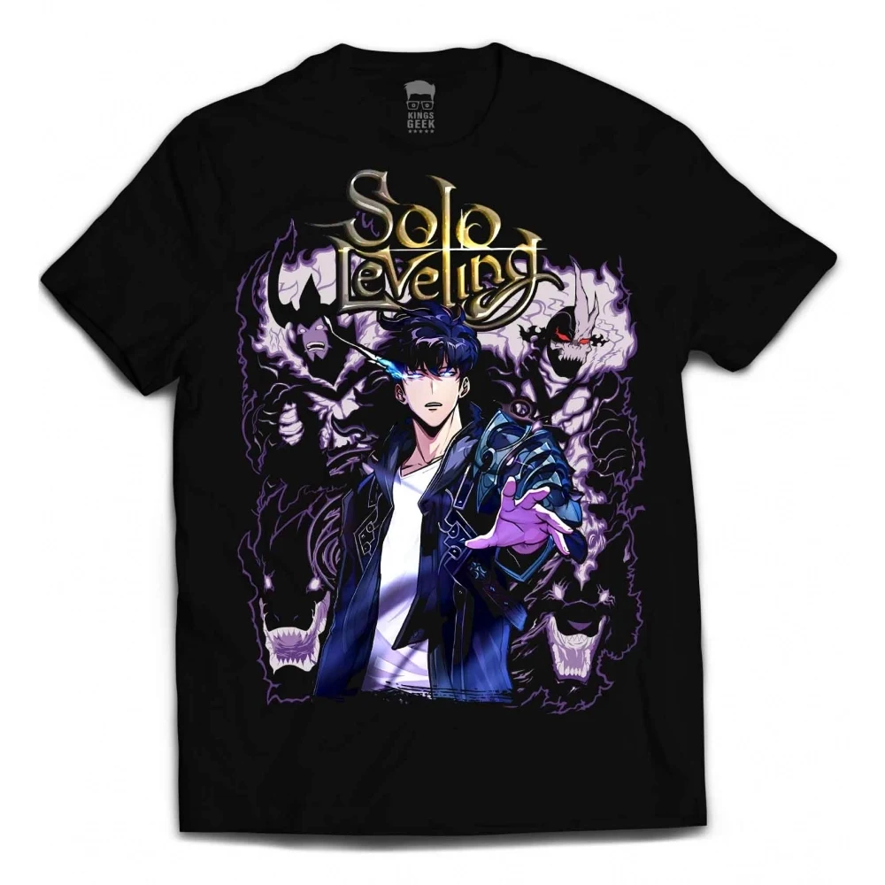 Camiseta Sung Jin Woo — Solo Leveling