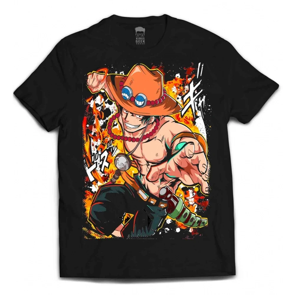 Camiseta One Piece — Ace