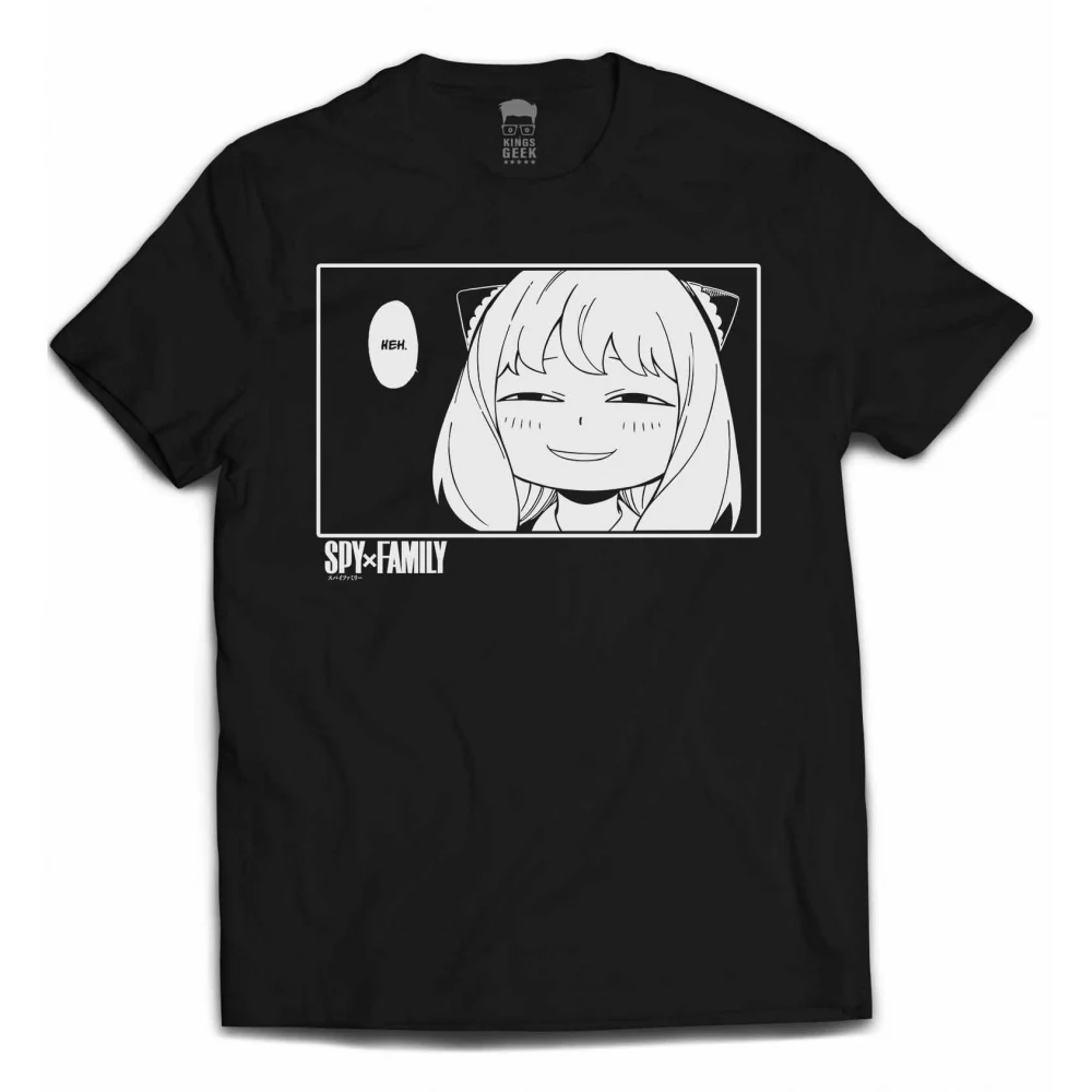 Camiseta Spy x Family Black