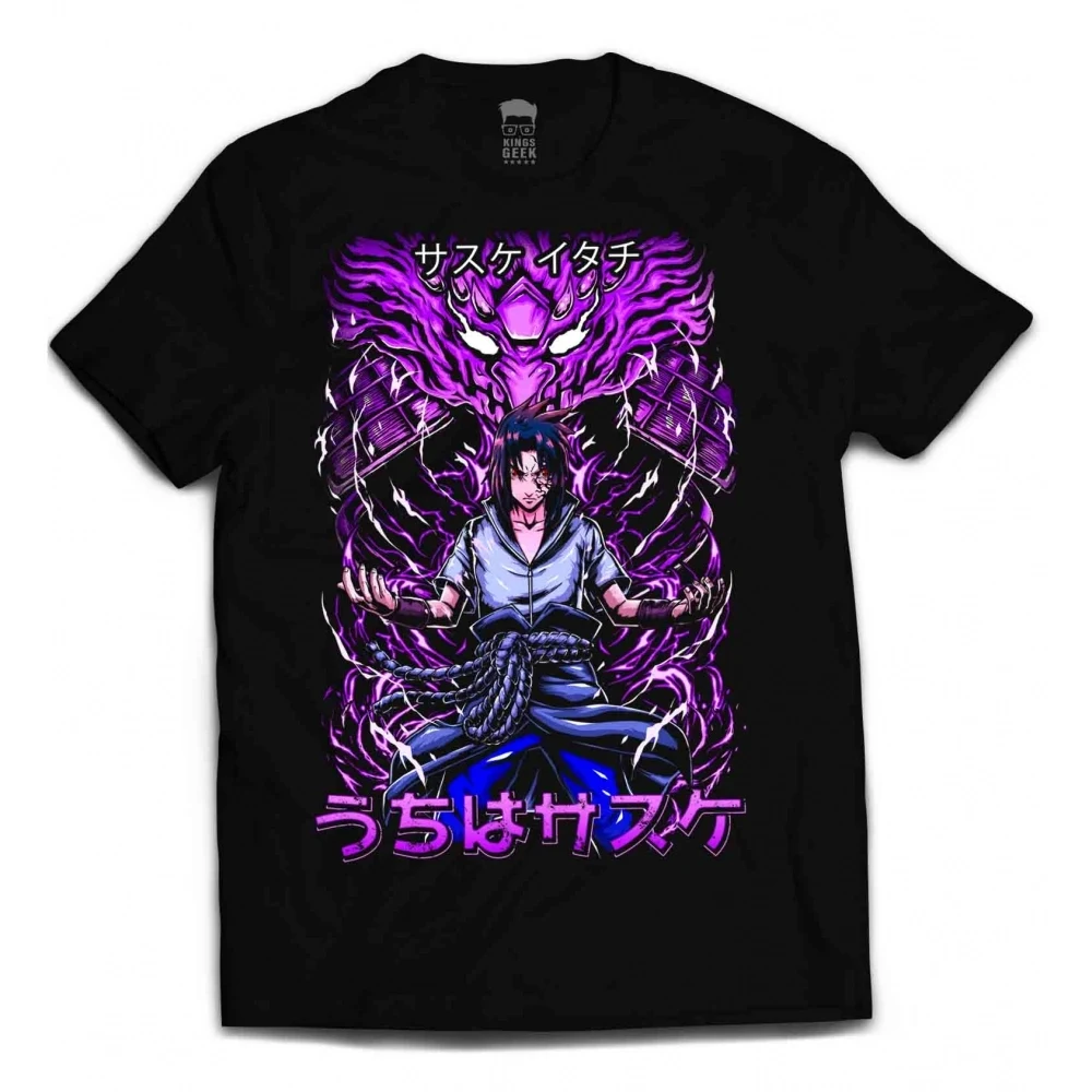 Camiseta Naruto — Sasuke Susanoo
