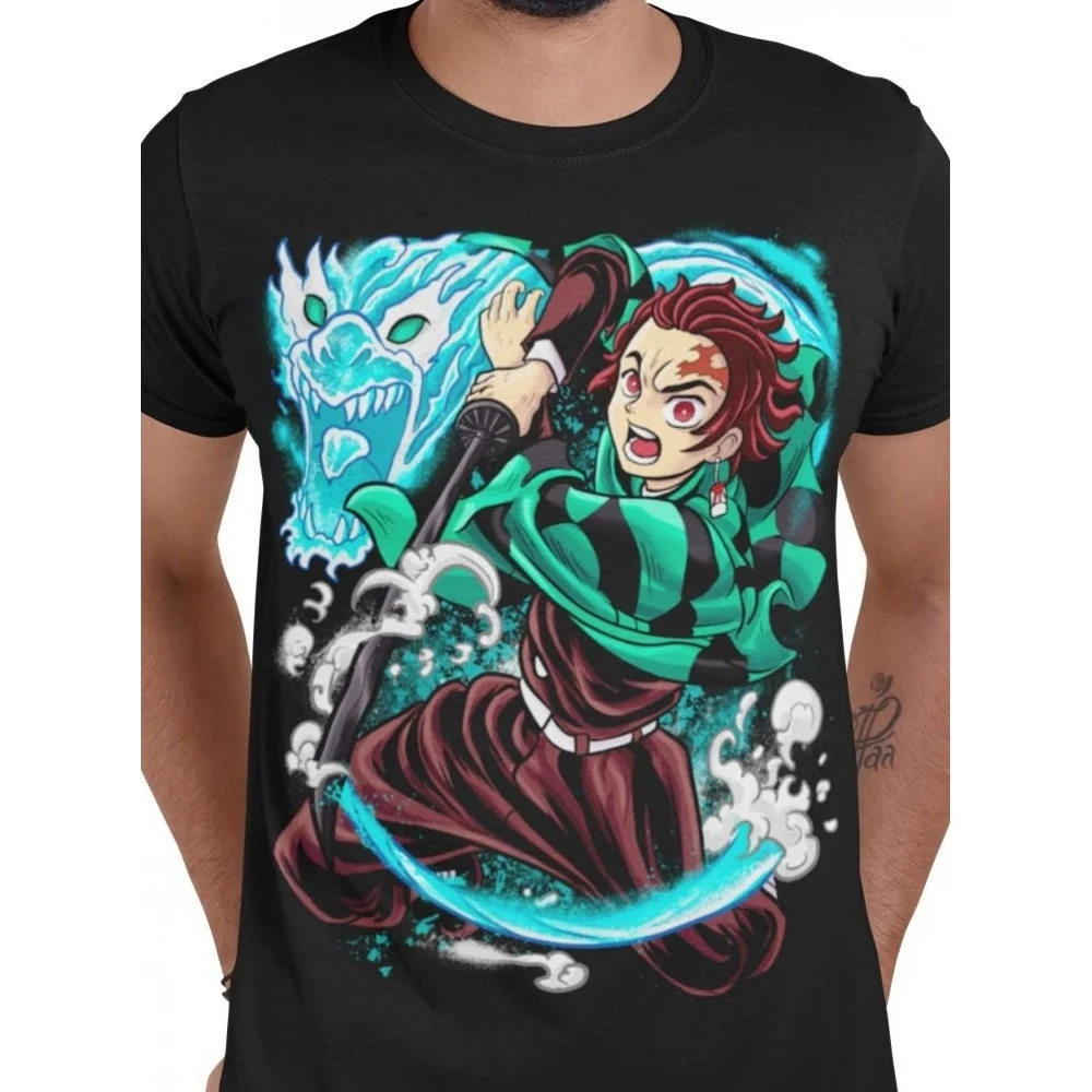 Camiseta Demon Slayer — Tanjiro Kamado