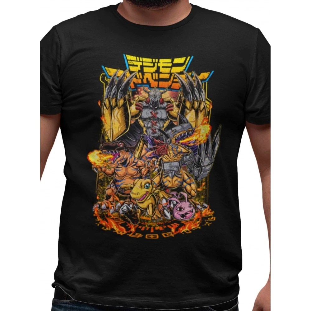 Camiseta Digimon — Agumon Evolution