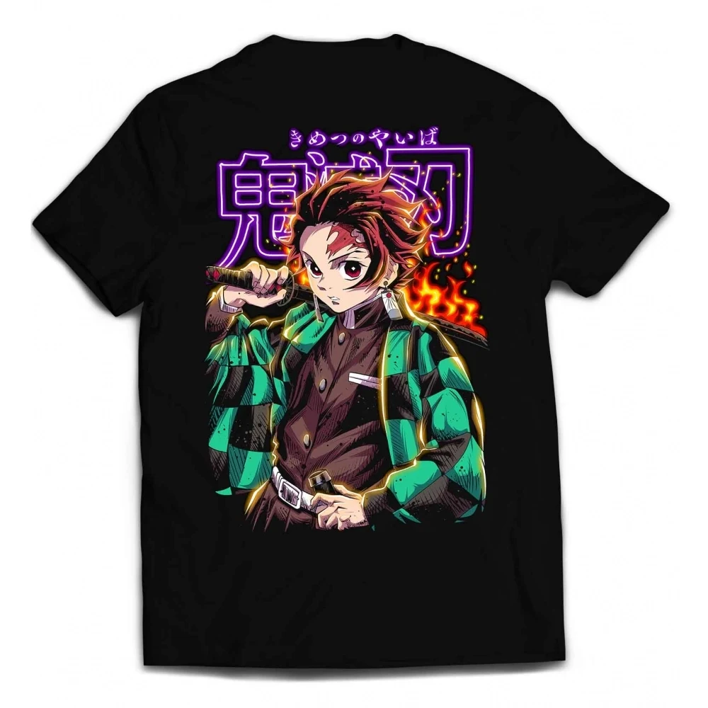 Camiseta Fúria de Tanjiro — Demon Slayer
