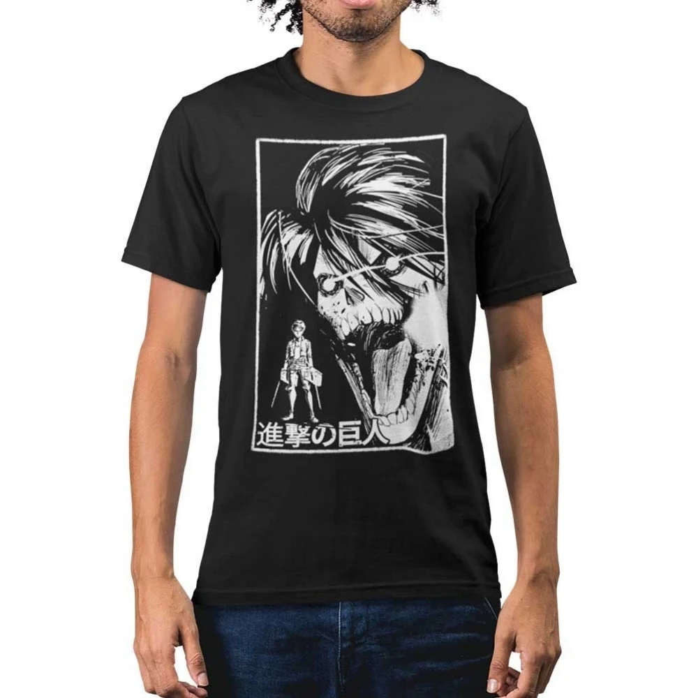 Camiseta Eren Mangá — Attack On Titan