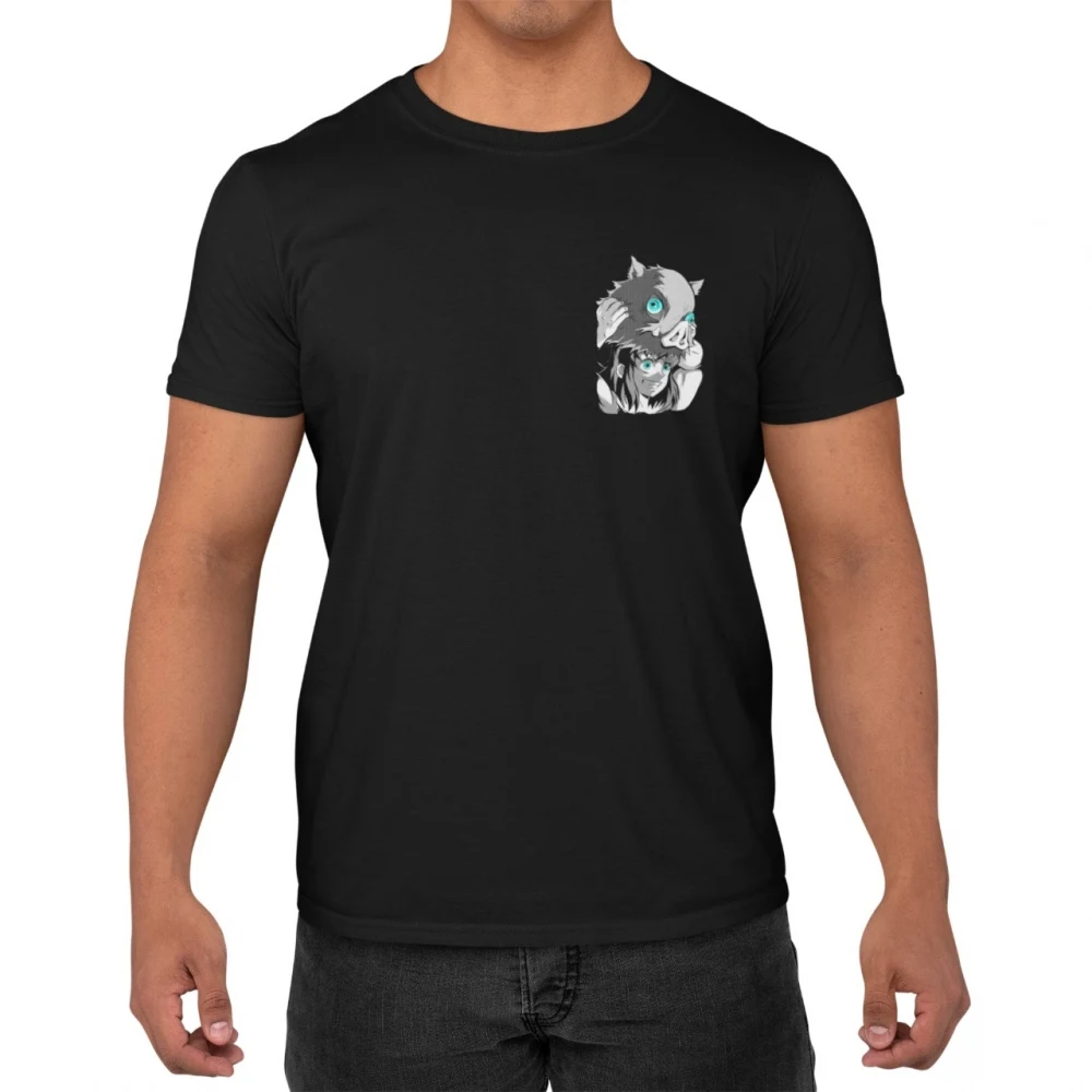 Camiseta Demon Slayer — Inosuke Combate — frente