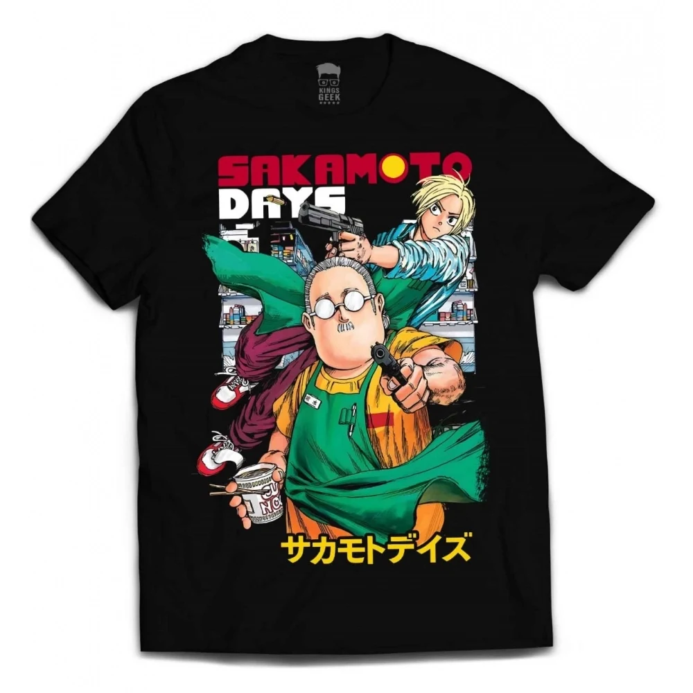 Camiseta Shin E Taro — Sakamoto Days