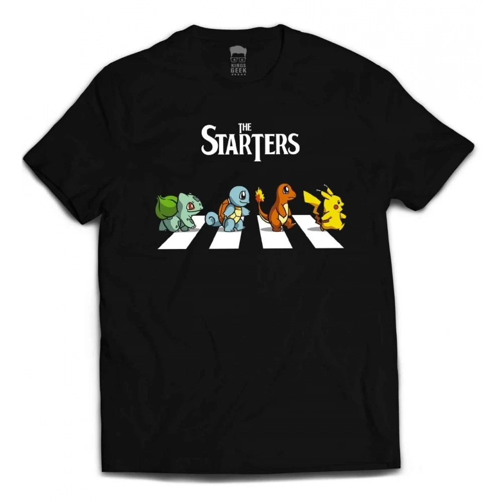 Camiseta Pokemon — The Starters