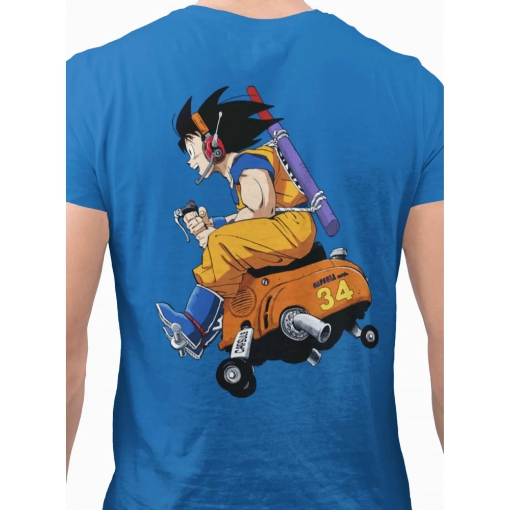 Camiseta Dragon Ball — Goku Scooter